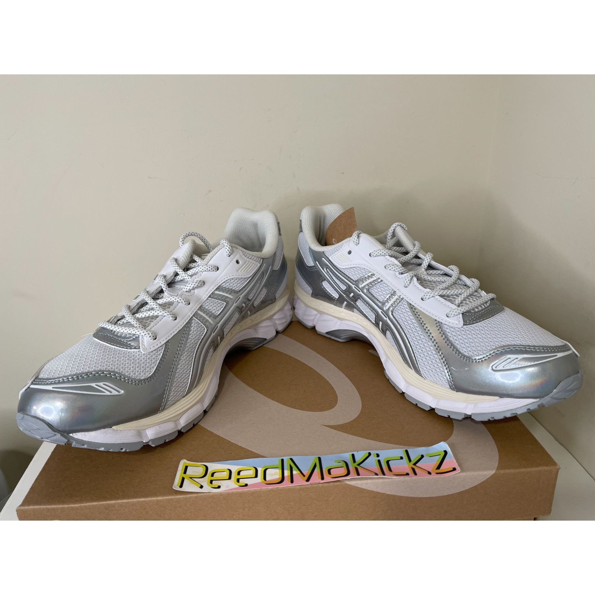 Asics Asics Gel Kayano 12.1 White Pure Silver Mens 7.5us Size US 7.5 / EU 40-41 - 4 Thumbnail