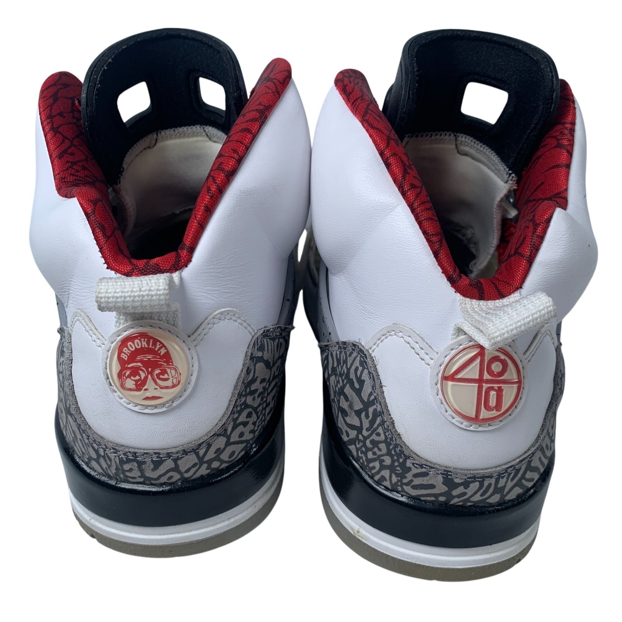 Nike Nike Air Jordan Mens Spizike White Cement Size 1 Size US 10.5 / EU 43-44 - 1 Thumbnail