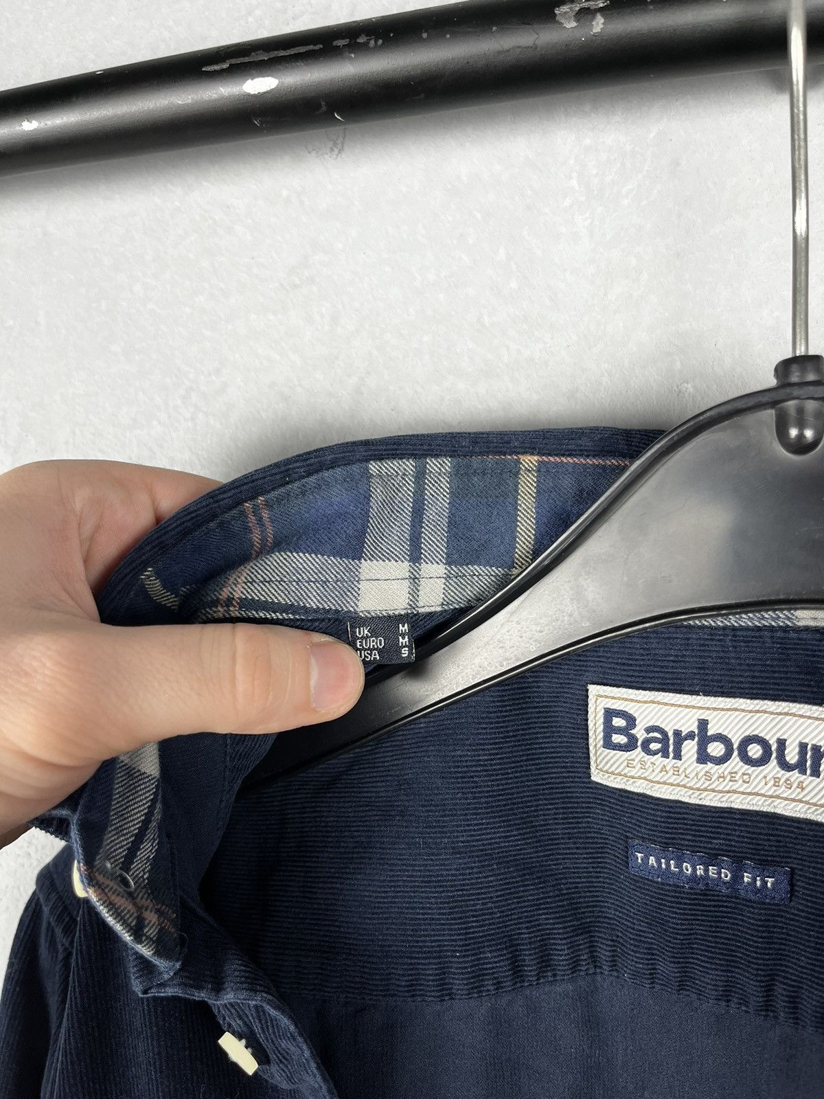 Barbour × Vintage Barbour velvet shirt Size US M / EU 48-50 / 2 - 11 Thumbnail