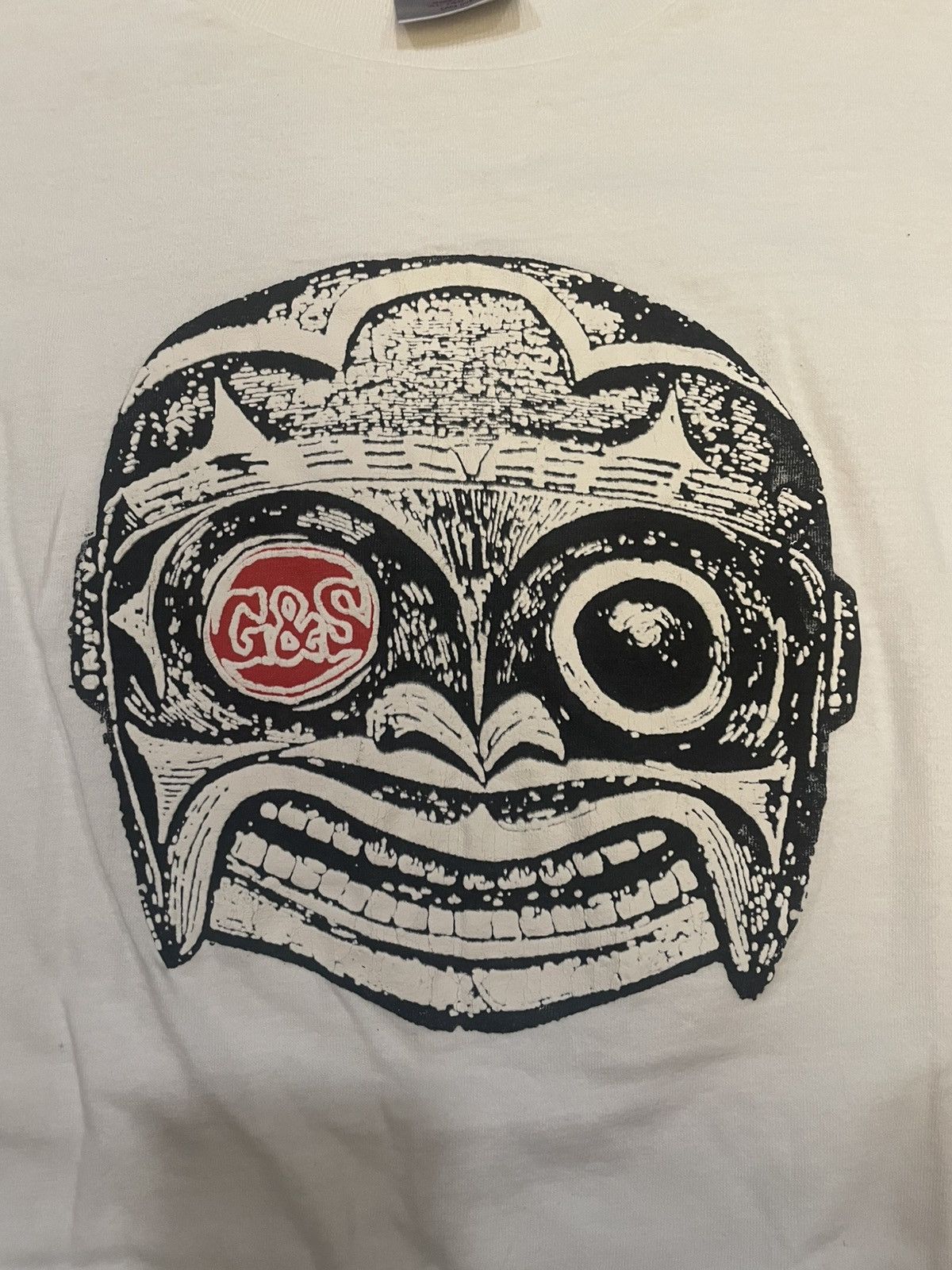 Other Vintage 90s G&S Oneita Tee Aztec Design XL Size US XL / EU 56 / 4 - 3 Thumbnail
