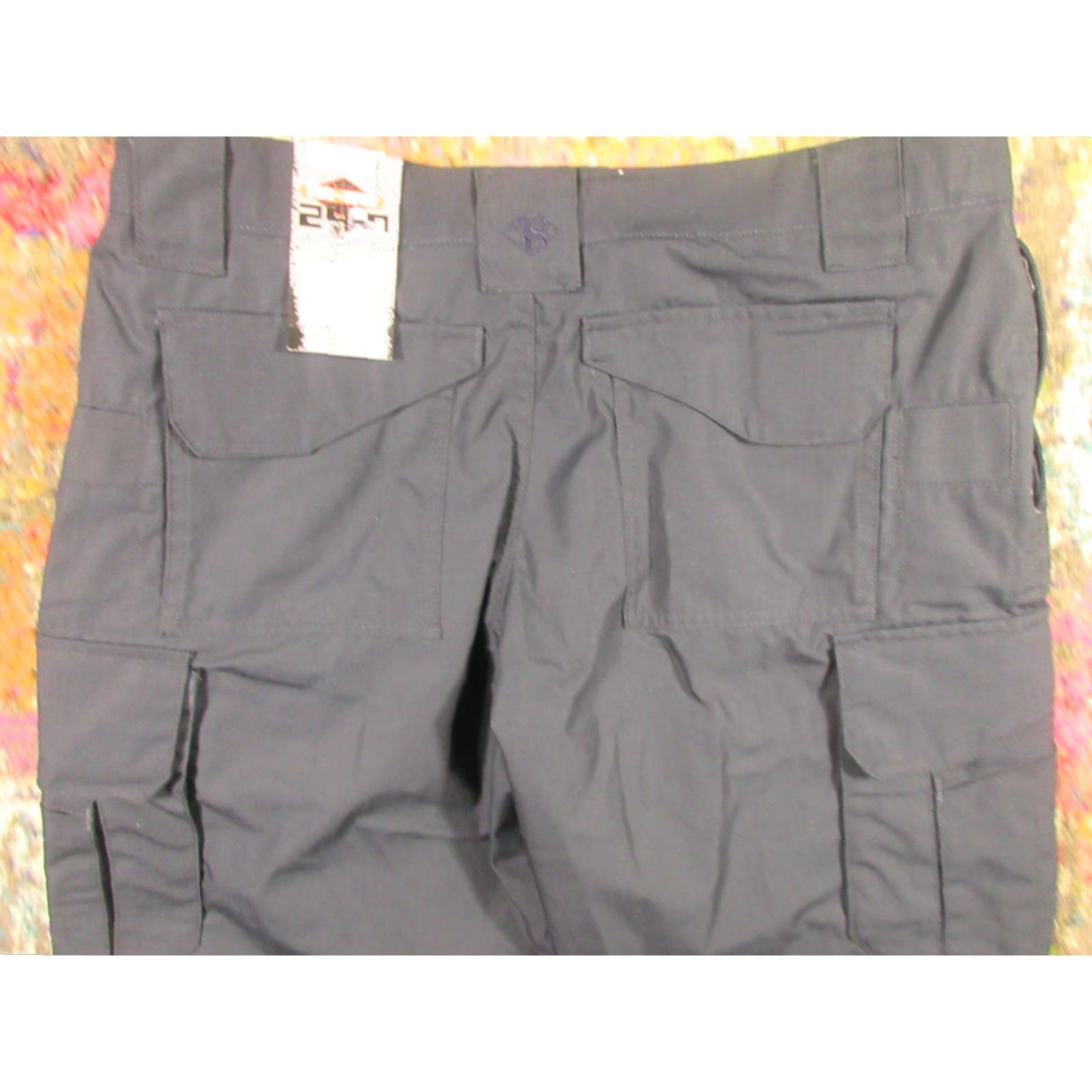 Vintage TRU-SPEC Pant Women 14 EMS 24 7 Series Cargo Workwear Ripstop Blue 36 in Waist Inseam 32 in Mid Rise Straight Pockets Size 36" / US 14 / IT 50 - 6 Thumbnail