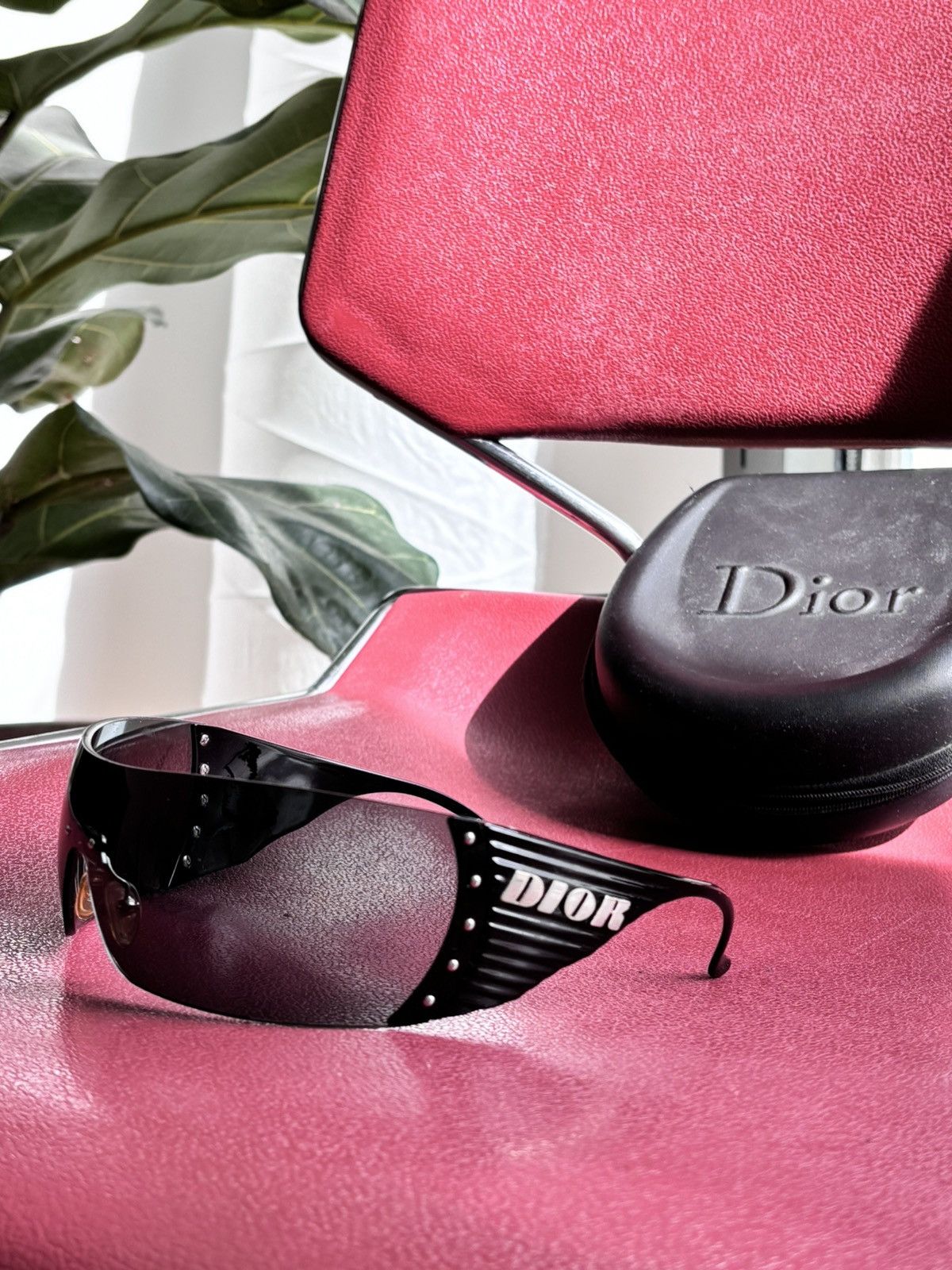 Dior Christian Dior Sunglasses Bike 4 Ski Mask Sport Vintage 90s Size ONE SIZE - 6 Thumbnail