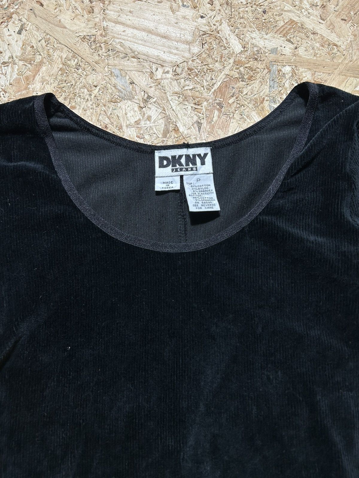 DKNY Vintage DKNY Long Sleeve Bodysuit Size S / US 4 / IT 40 - 3 Thumbnail