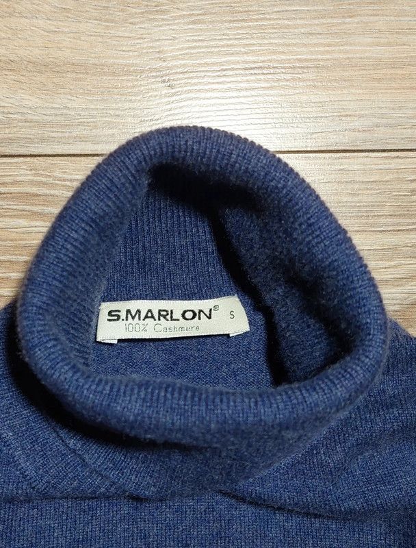 Other 100% cashmere sweater turtleneck jumper purple vintage Size S / US 4 / IT 40 - 3 Thumbnail