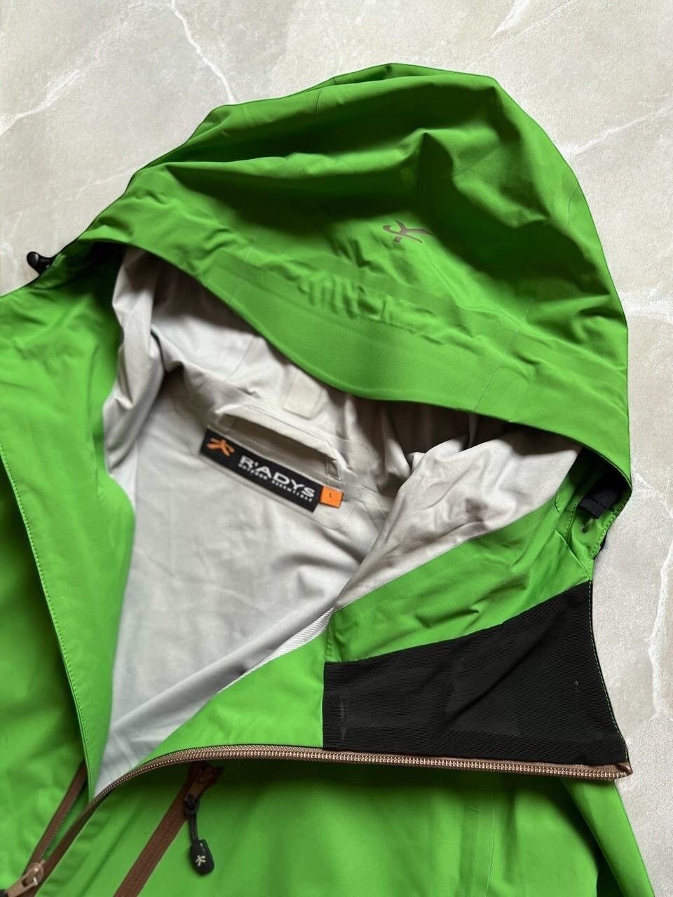 Vintage R'ADYS WINDBREAKER WATERPROOF jacket outdoor swiss hooded Size US L / EU 52-54 / 3 - 5 Thumbnail