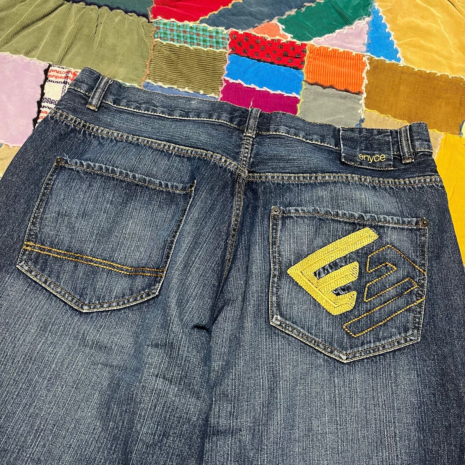 Enyce Y2K Enyce Faded Baggy Jorts 38W Size US 38 / EU 54 - 3 Thumbnail