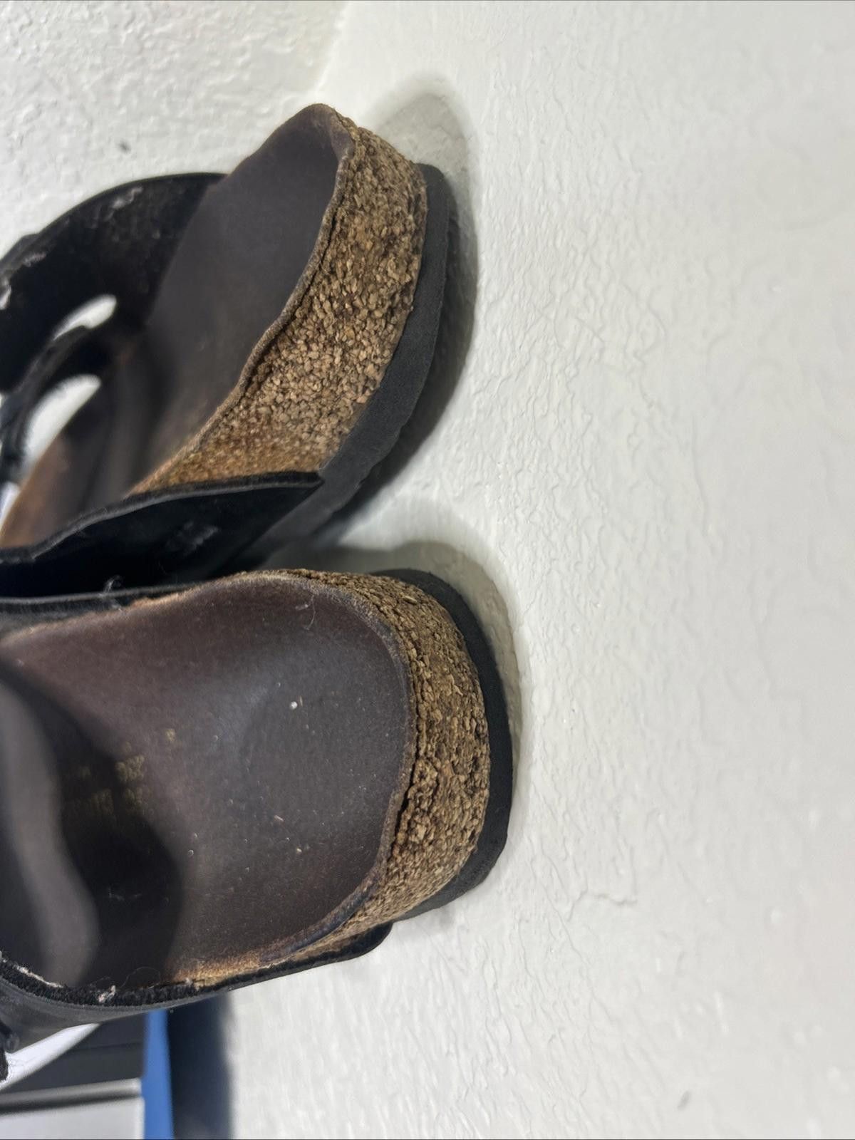 Birkenstock BIRKENSTOCK Arizona Black Leather Sandals Women Sz6.5 Size US 6.5 / IT 36.5 - 7 Thumbnail