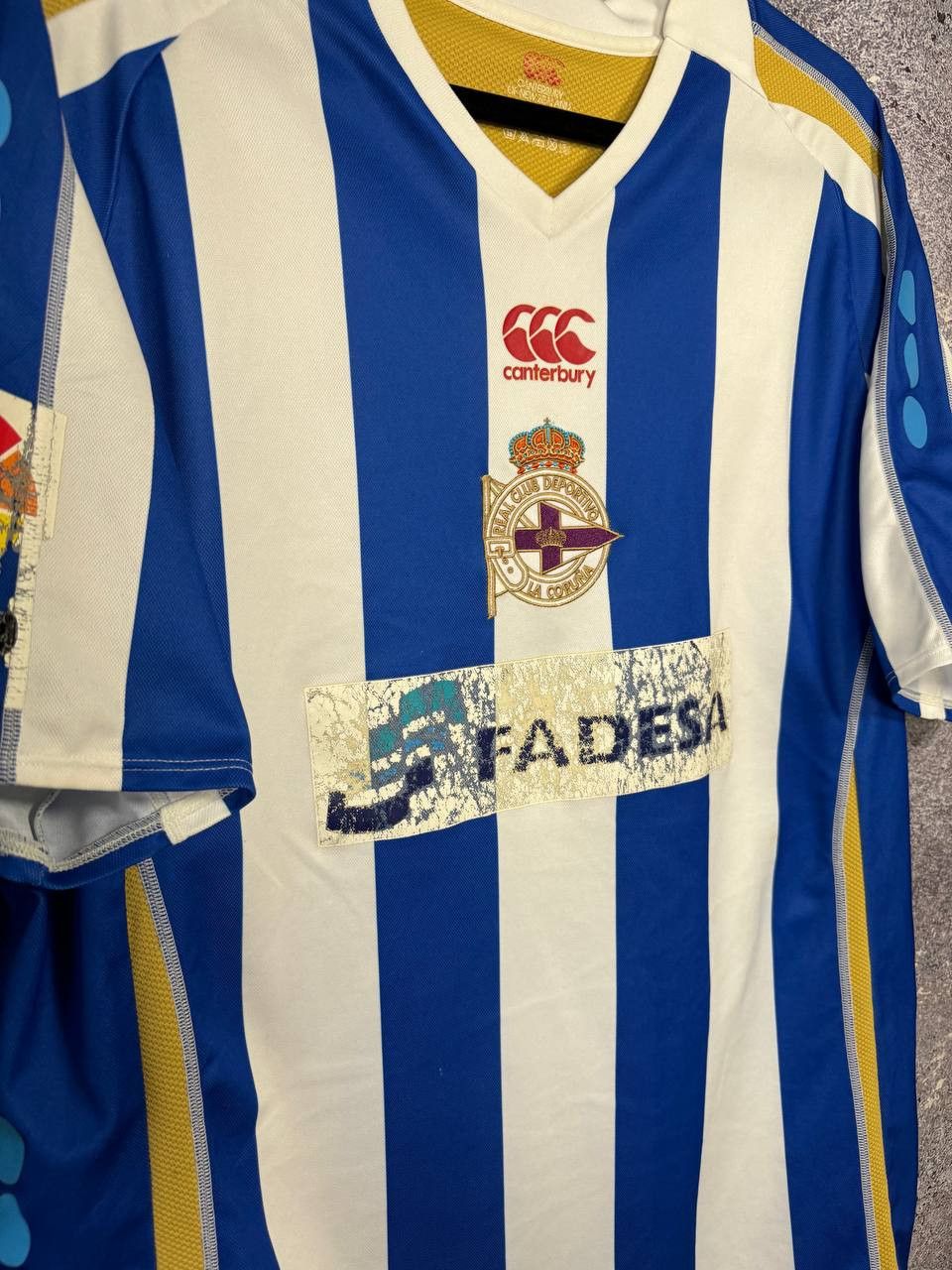 Canterbury of New Zealand × Vintage Deportivo de La Coruna 2007/08 Canterbury Soccer Jersey Size US XXL / EU 58 / 5 - 7 Thumbnail