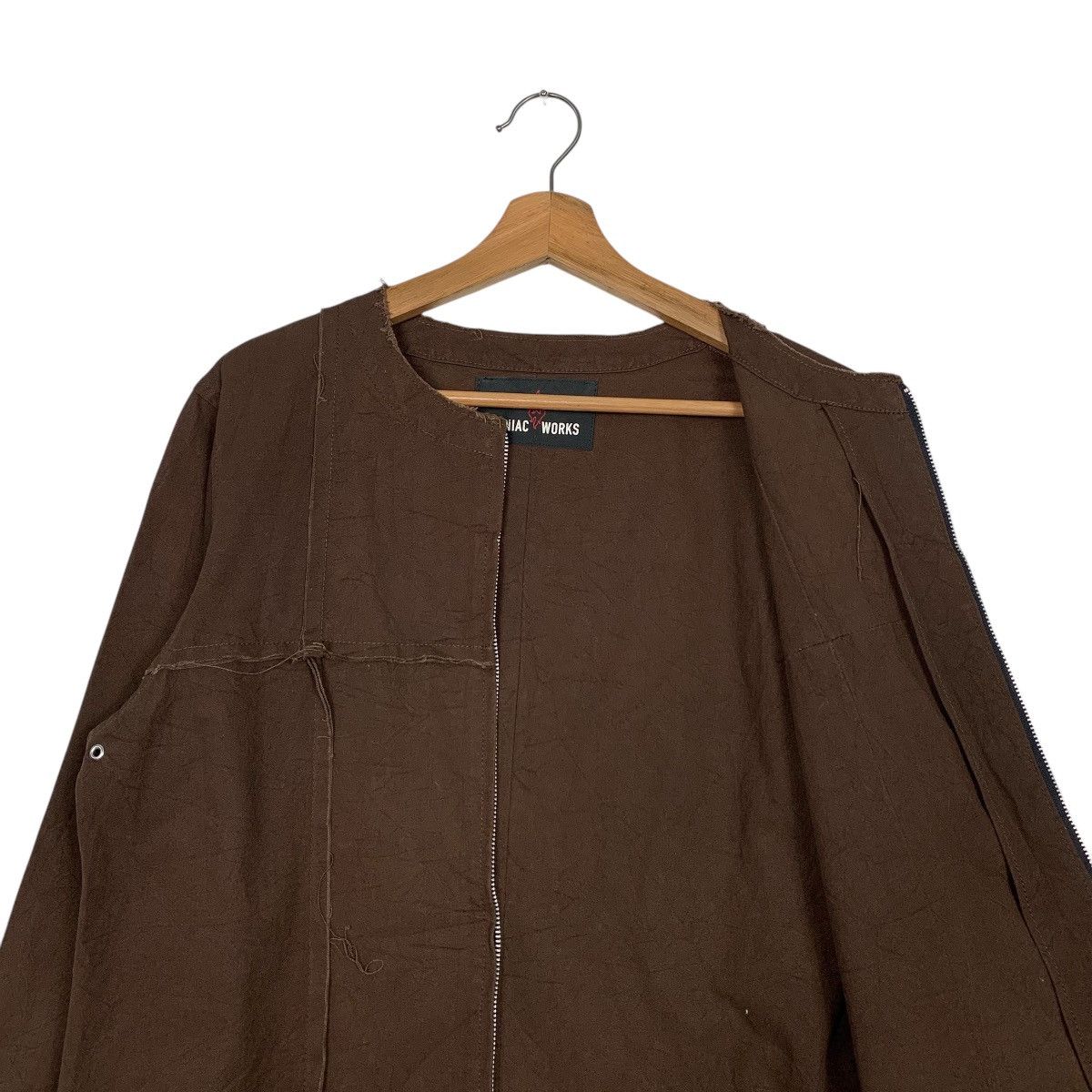 Japanese Brand Maniac Works Brown Jacket Size M / US 6-8 / IT 42-44 - 10 Thumbnail