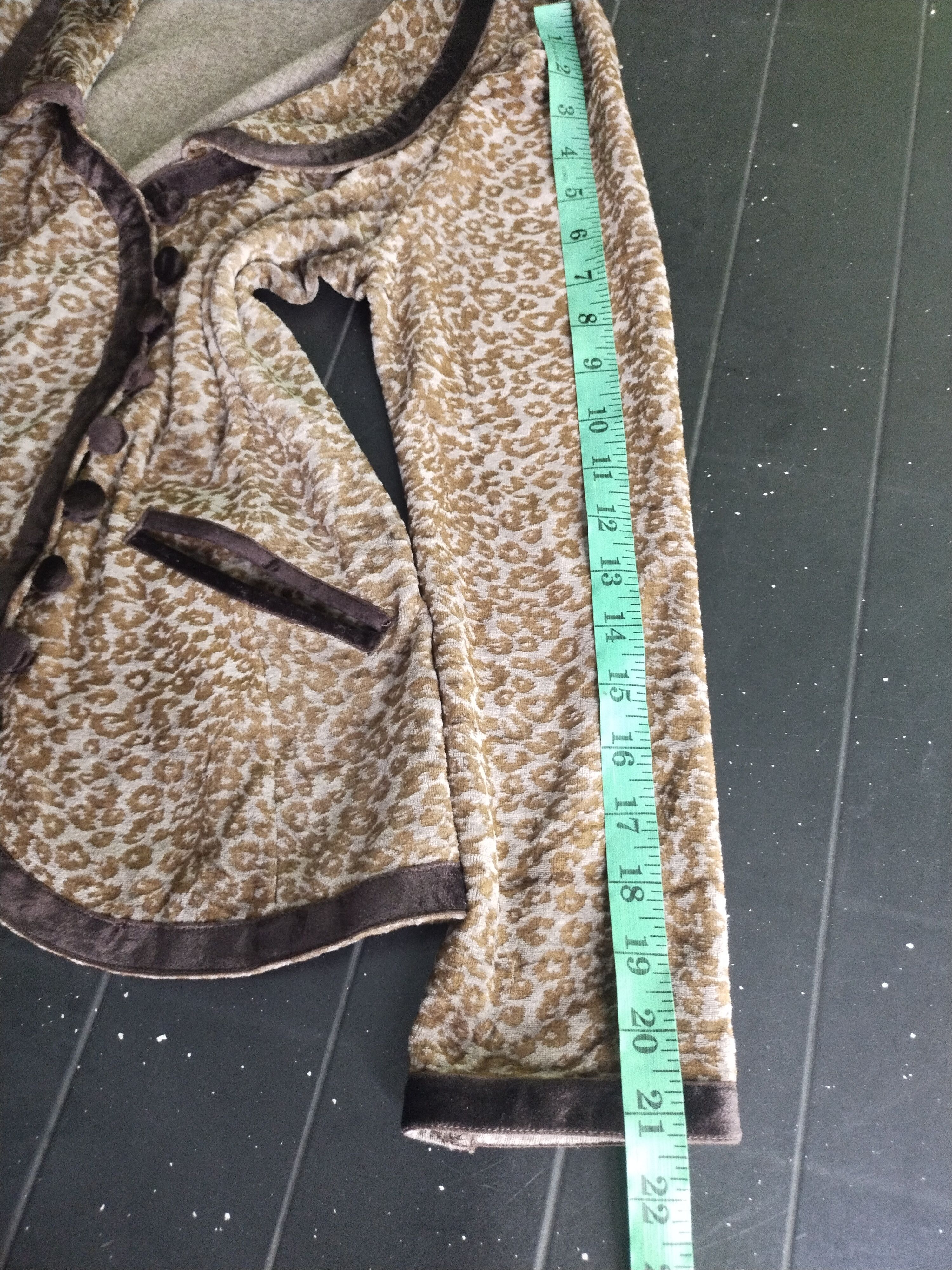 Hysteric Glamour Hysteric Vtg Tiger Dress Jacket Star Acrylic BRW Leopard Size S / US 4 / IT 40 - 14 Thumbnail