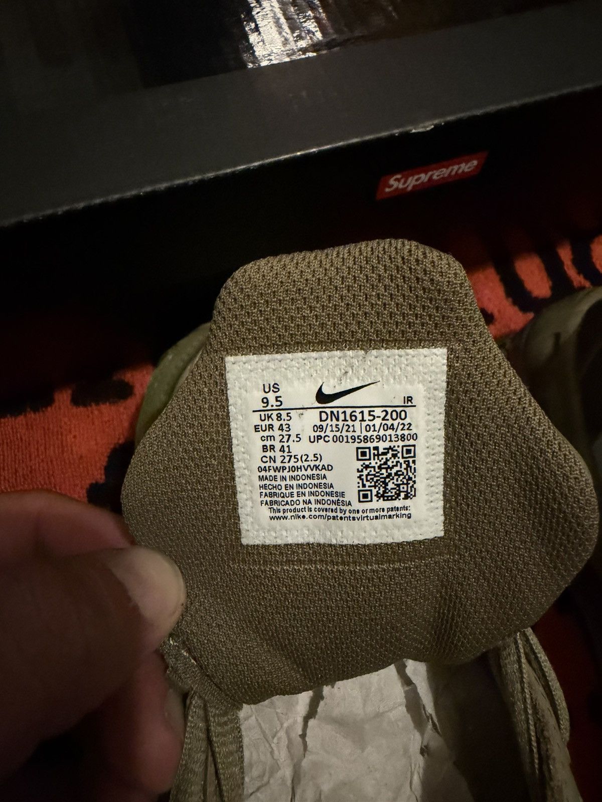 Nike × Supreme Nike Shox Ride 2 Supreme Size US 9.5 / EU 42-43 - 6 Thumbnail