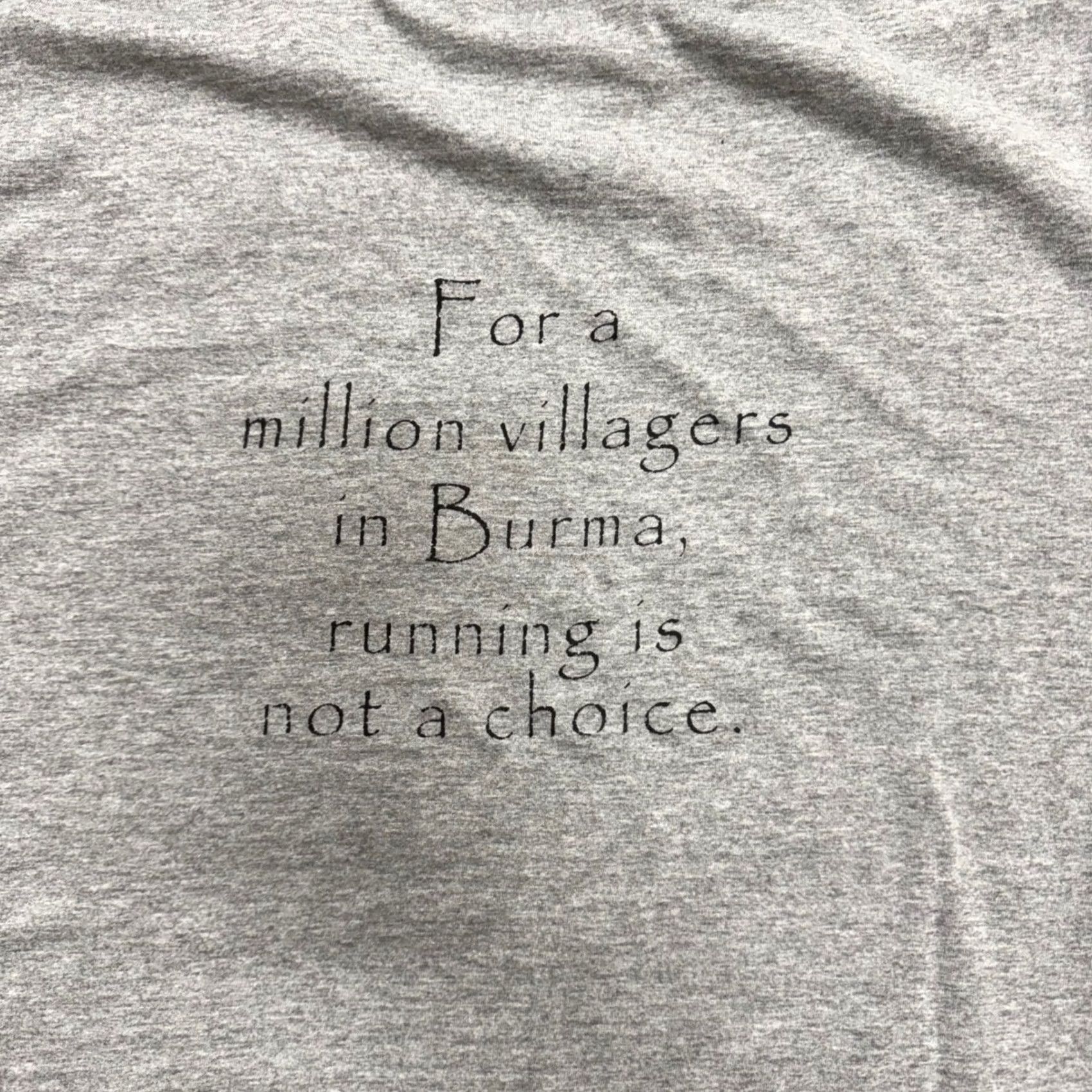 Vintage VTG T-shirt Mens XL Run for Relief Chiang Mai Thailand Gray Y2K shirt Mens XL Gray Run for Relief Chiang Mai Thailand VTG T-shirt Size US XL / EU 56 / 4 - 5 Thumbnail