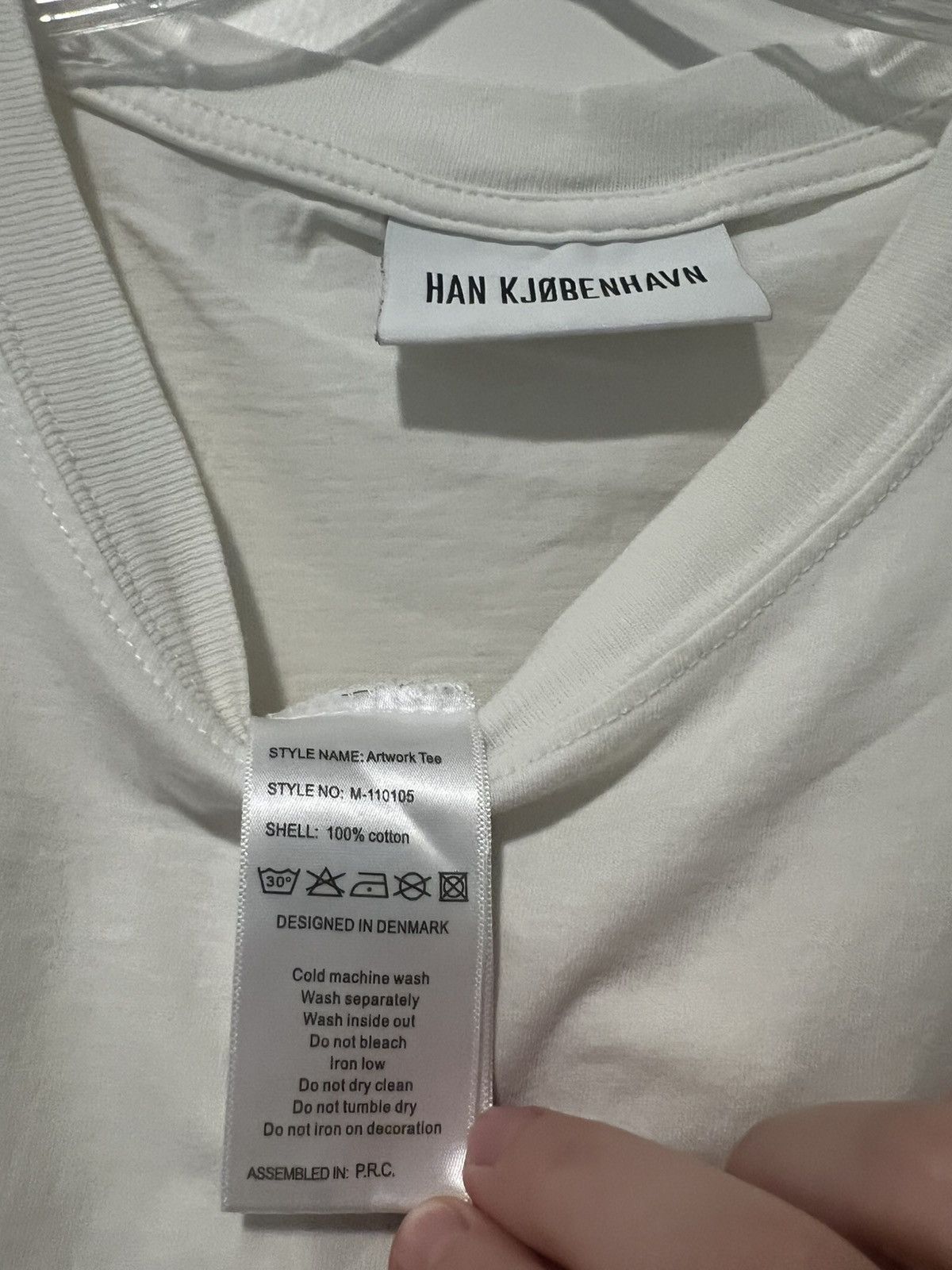 Han Kjobenhavn White Han Kjøbehavn T-shirt Size US L / EU 52-54 / 3 - 5 Thumbnail