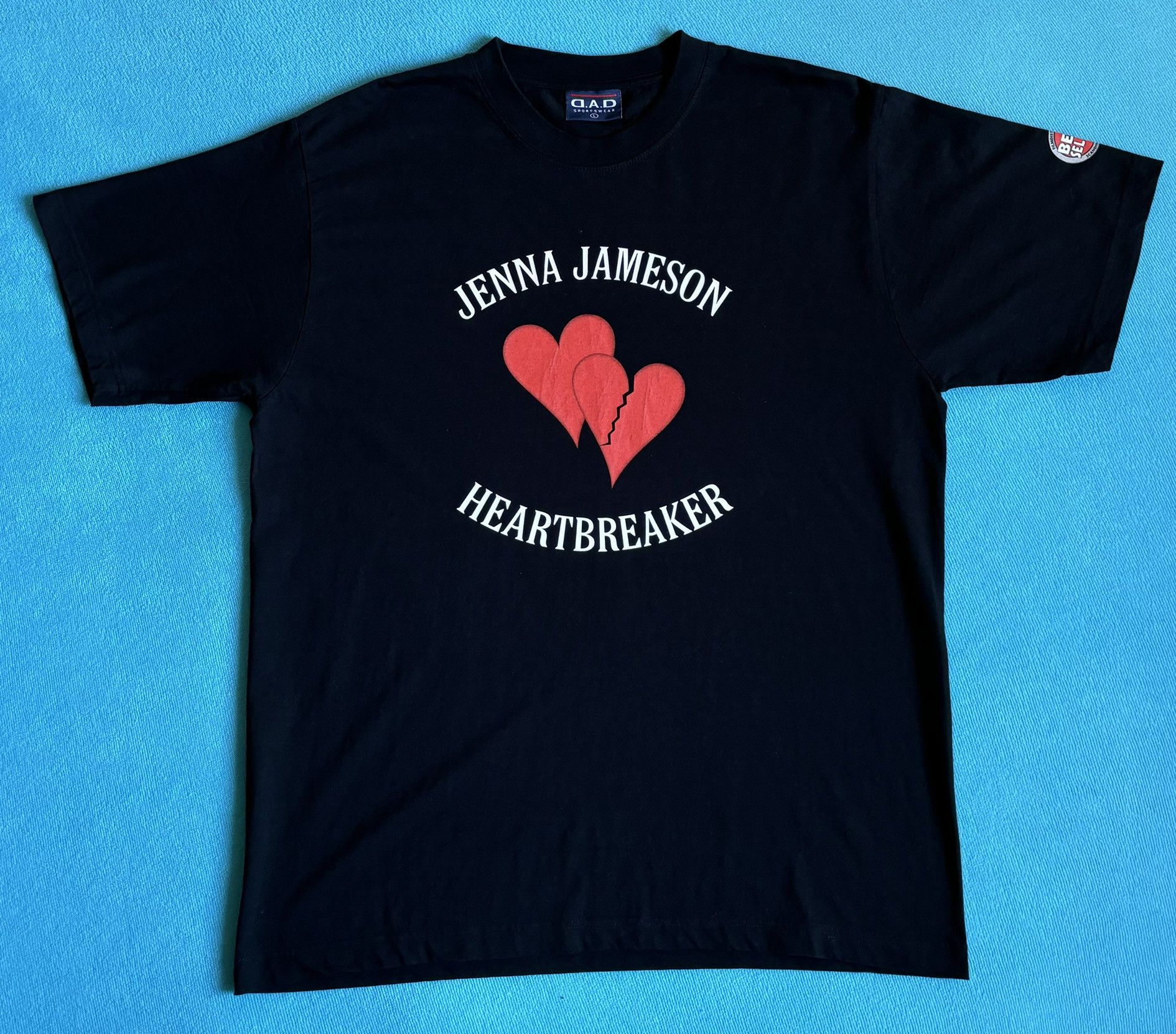 Band Tees Jenna Jameson Heartbreaker Scandinavian Release Tour 2005 Size US L / EU 52-54 / 3 - 5 Thumbnail