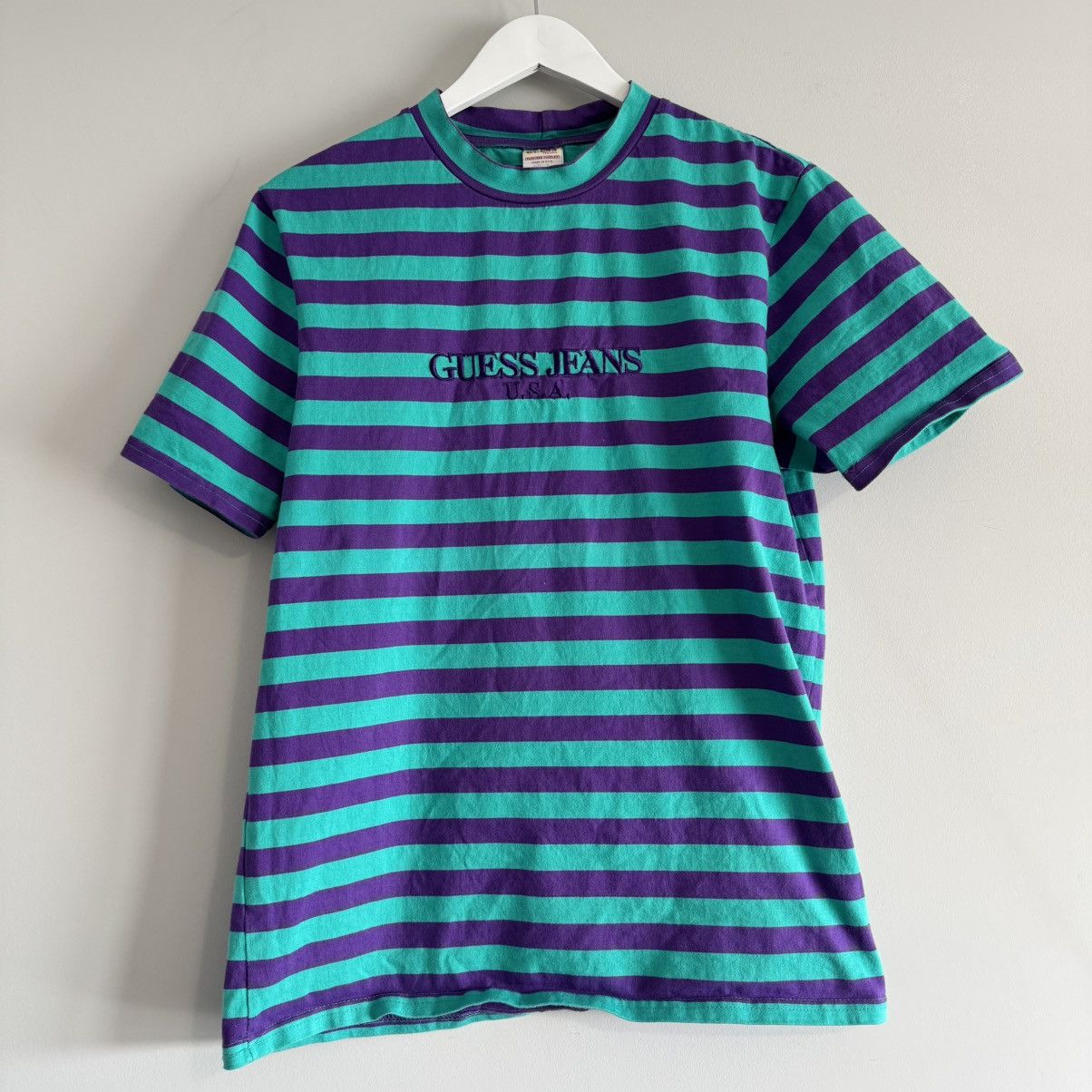 Guess Guess x Sean Wotherspoon Farmers Market Striped Tee Size US S / EU 44-46 / 1 - 2 Thumbnail