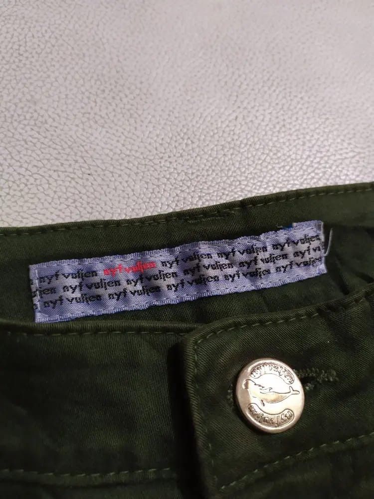 Japanese Brand NYF VULJEN Pants Nice Design The Beatles Apple Patch Size US 29 - 8 Thumbnail