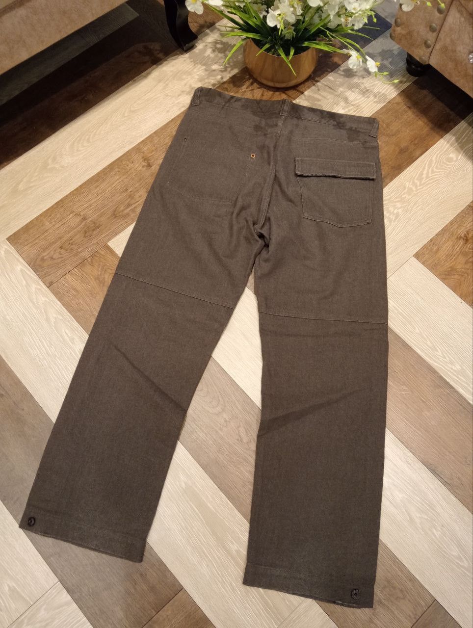 Japanese Brand JAPANESE PROHIBIT COTTON WOOL VINTAGE PANTS - SIZE L Size US 34 / EU 50 - 10 Thumbnail