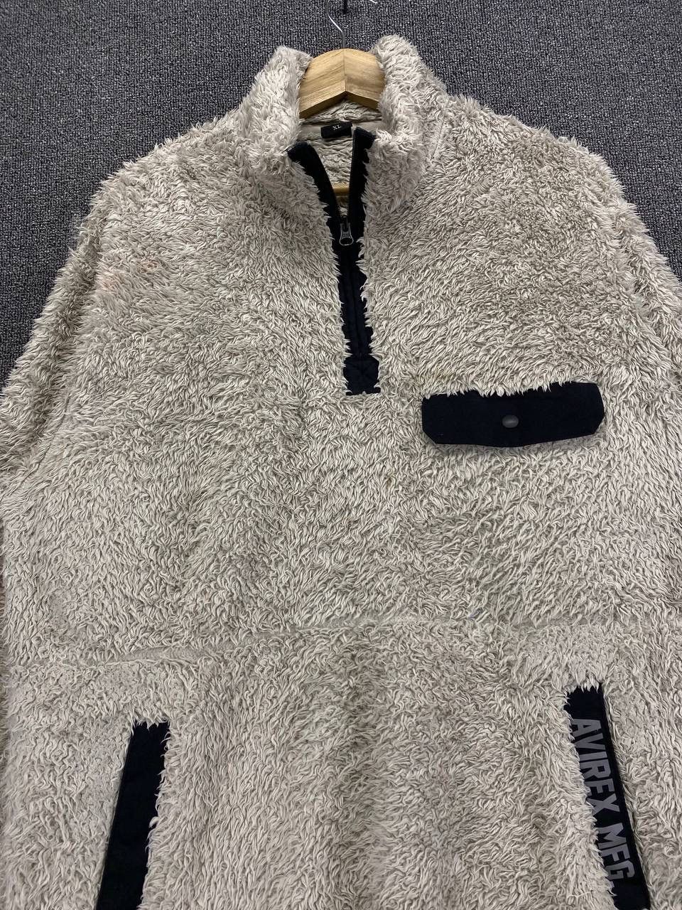 Avirex Vintage Avirex MFG Rare Fleece Sweatshirt Size US XL / EU 56 / 4 - 5 Thumbnail