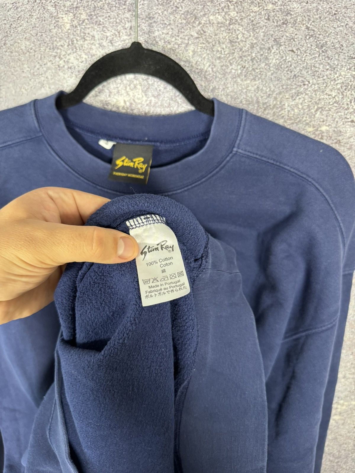 Stan Ray × Vintage Stan Ray Blue Jumpers Sweatshirt Small Size US S / EU 44-46 / 1 - 11 Thumbnail