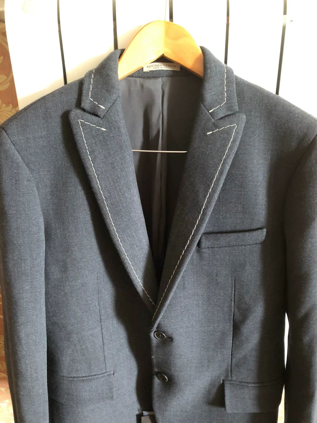 Bottega Veneta BOTTEGA VENETA 52 Slim Suit (New, Italy) Size 52R - 2 Thumbnail