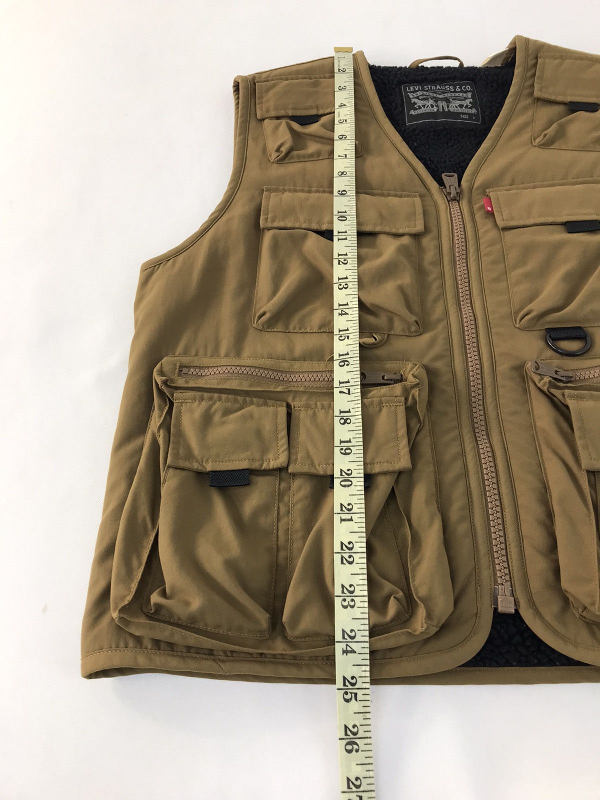 Japanese Brand × Levi's Vintage Vest Levi’s Fleece Inner Distressed Fleece Inner Size US M / EU 48-50 / 2 - 16 Thumbnail