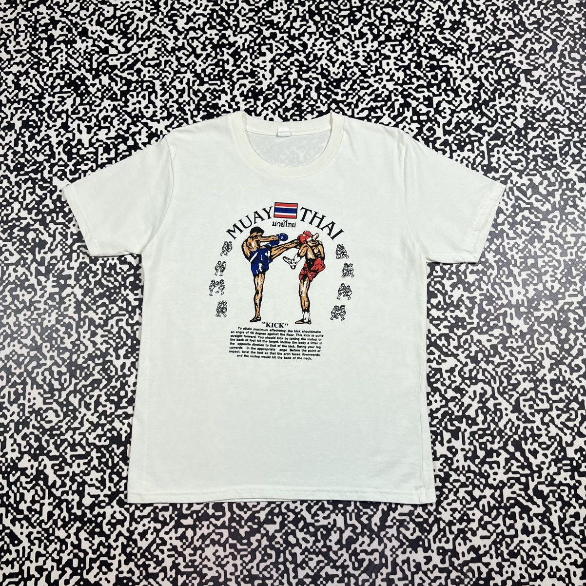 Japanese Brand Vintage Y2K Muay Thai Thailand Retro Japanese Style T-shirt Size L / US 10 / IT 46 - 2 Thumbnail