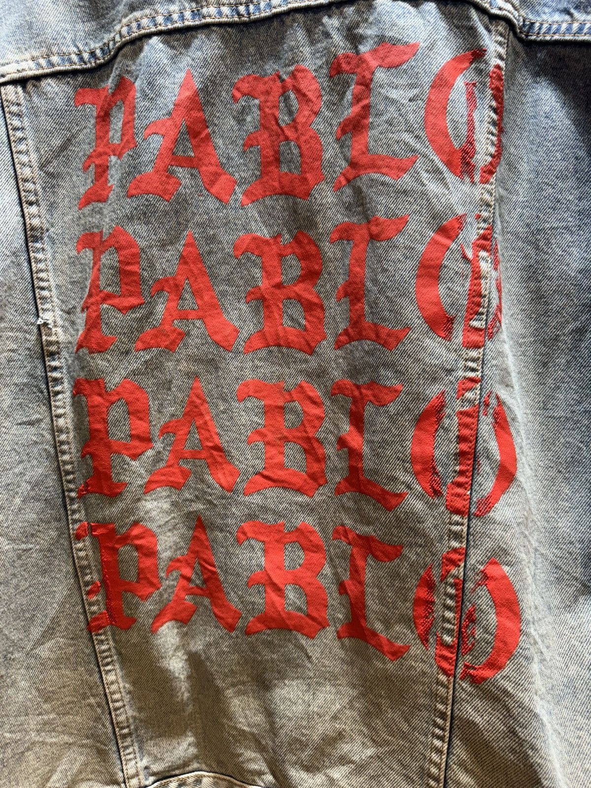 Kanye West Rare F&F TLOP - PABLO X 4 & Levi’s Vintage Size US XL / EU 56 / 4 - 5 Thumbnail