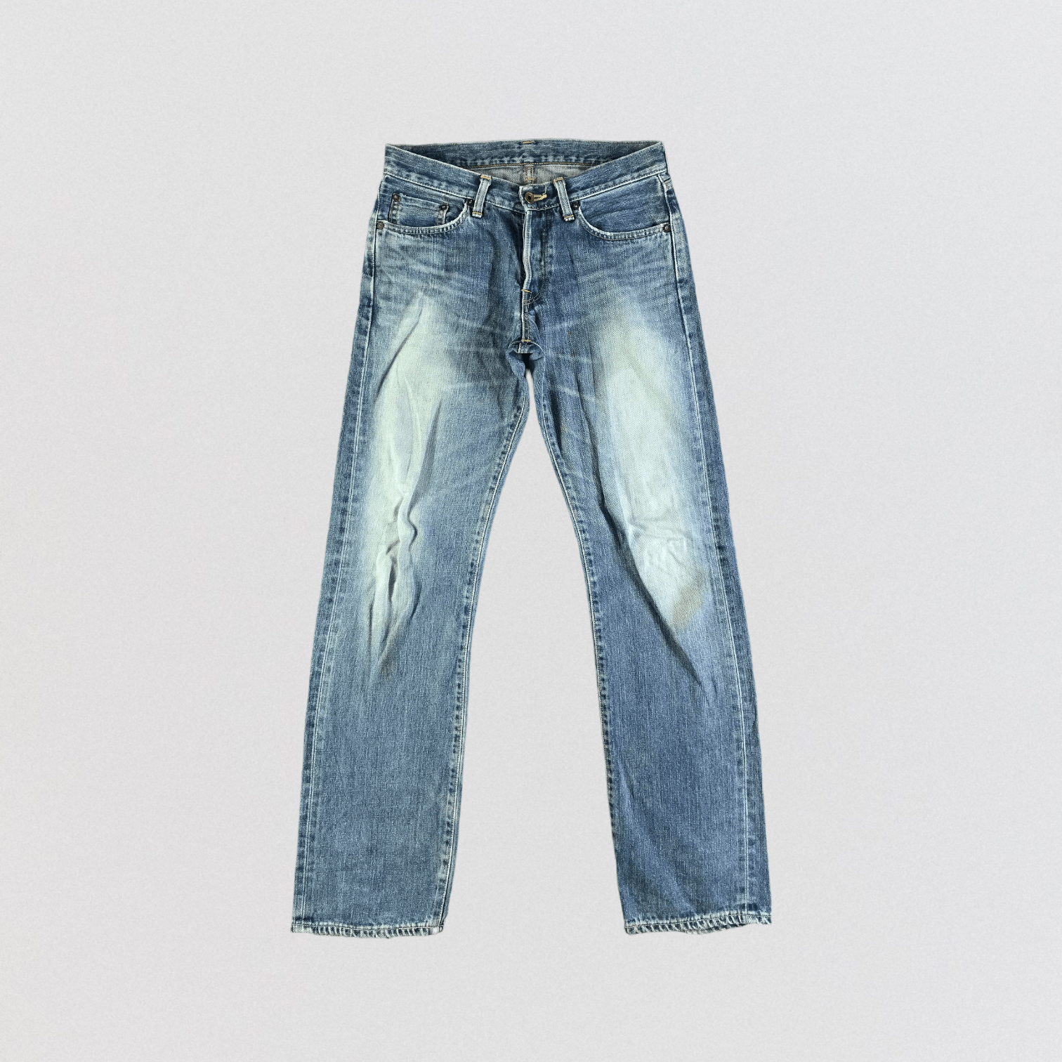 Edwin Vintage Blue Wash Edwin 505 Selvedge Jeans-JM3602 Size US 32 / EU 48 - 1 Thumbnail