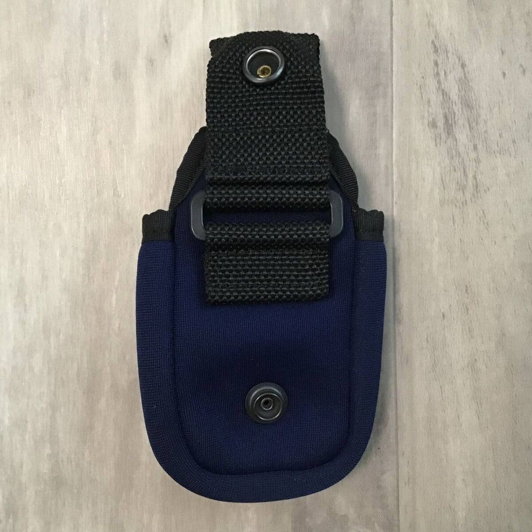 Bape 🔥Vintage🔥 BAPE belt pouch Navy a bathing ape NIGO Size ONE SIZE - 3 Thumbnail