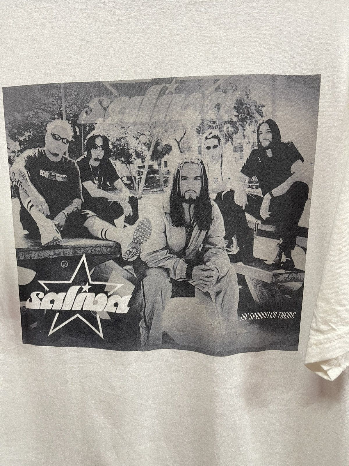 Band Tees Rock Band Saliva The SpyHunter Theme🔥🔥🔥 Size US XL / EU 56 / 4 - 6 Thumbnail