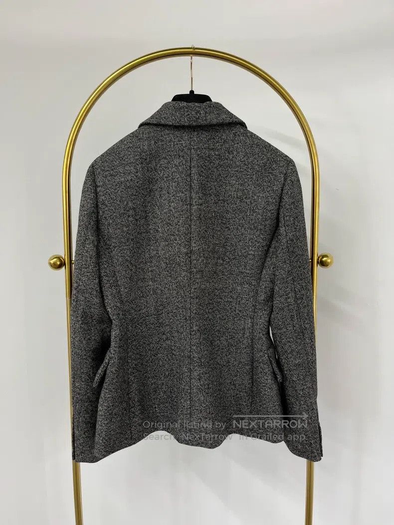 Dior Dior Grey single-breasted suit jacket Size XXS / US 00 / IT 34 - 3 Thumbnail