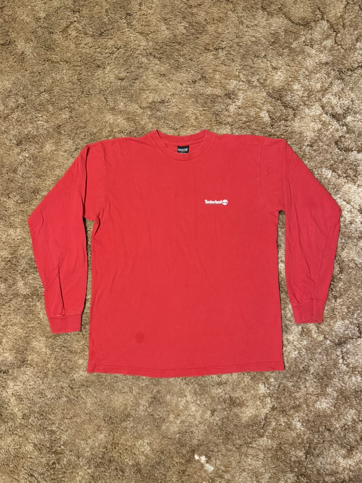 Timberland Timberland Performance Longsleeve Biker T-Shirt Red Large Size US L / EU 52-54 / 3 - 5 Thumbnail