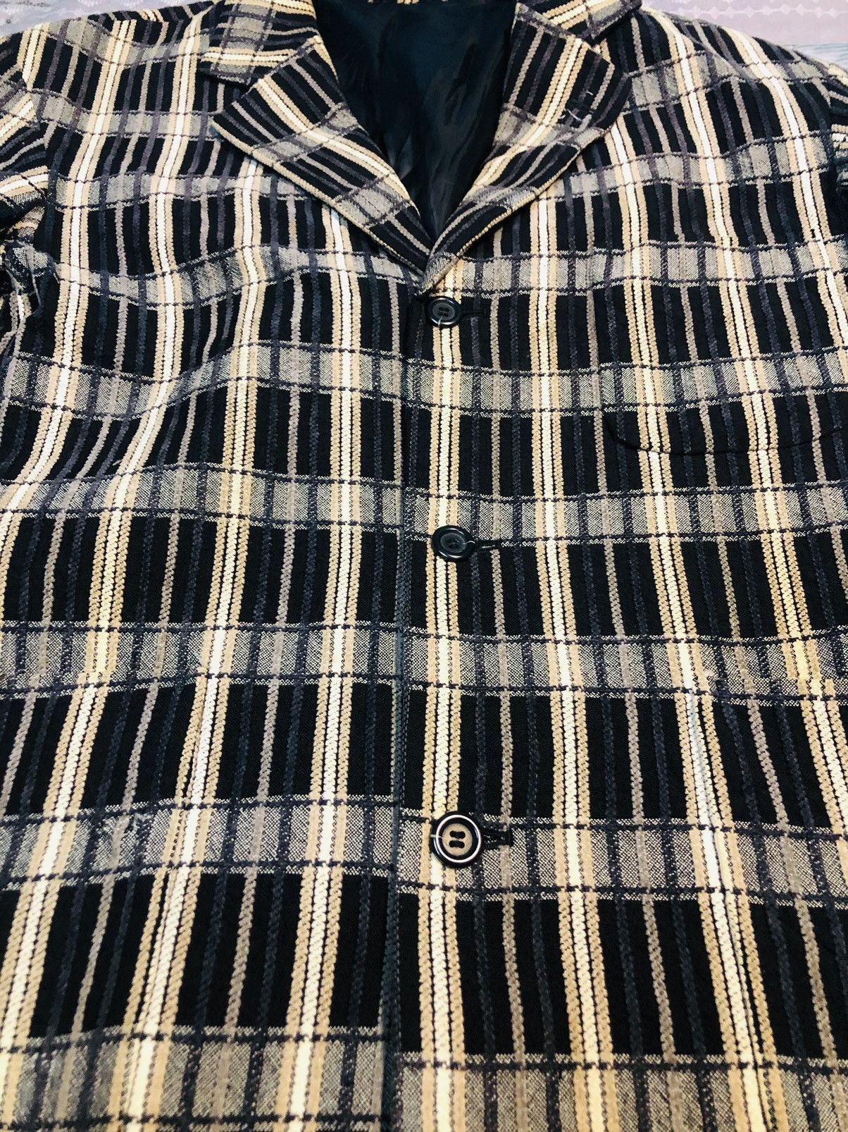 Japanese Brand Shabany Jacket Coat Button (24) Size US L / EU 52-54 / 3 - 4 Thumbnail