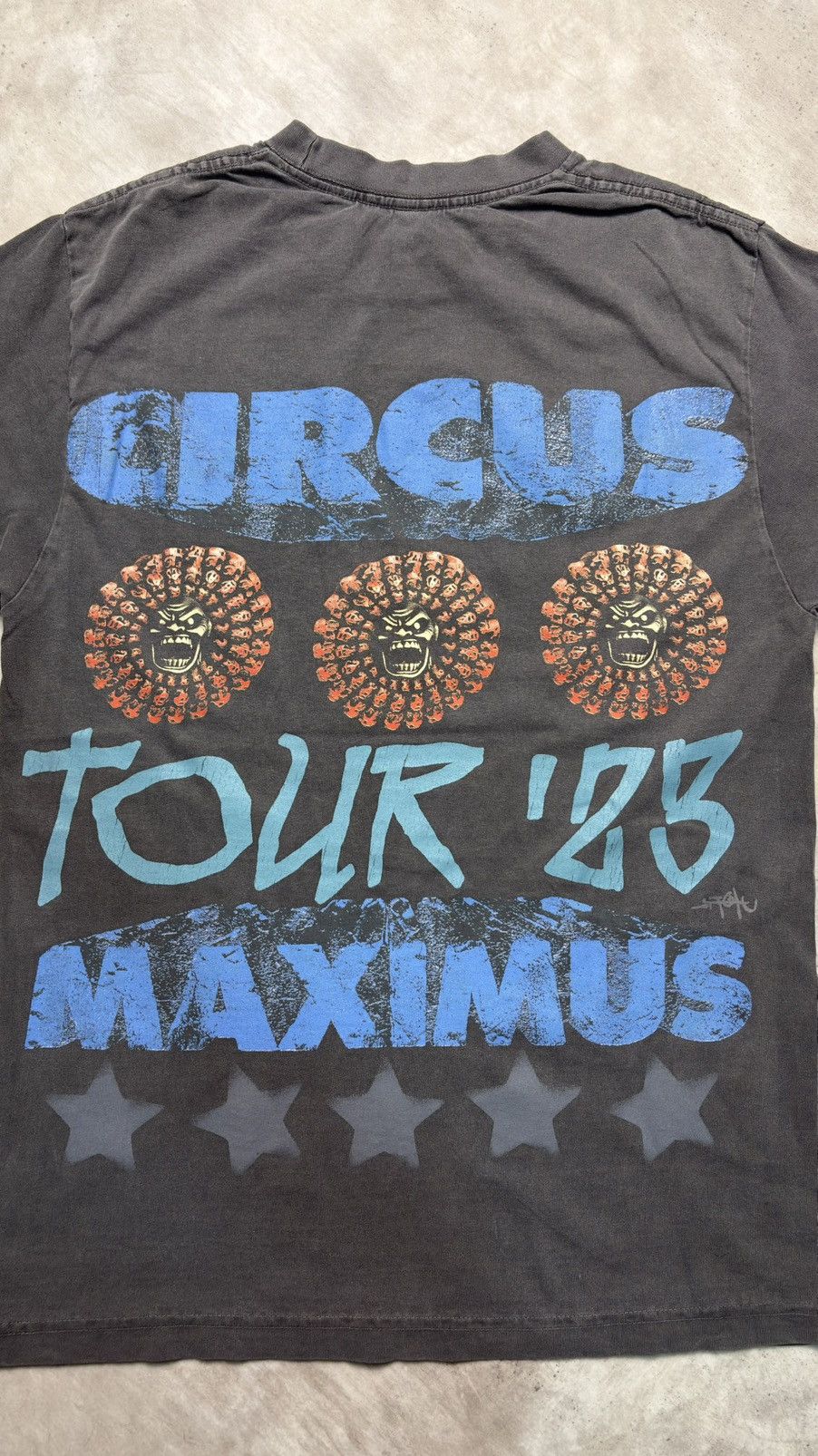 Travis Scott Vtg Travis Scott Utopia Circus Maximus L.A. Exclusive Tee S Size US S / EU 44-46 / 1 - 4 Thumbnail