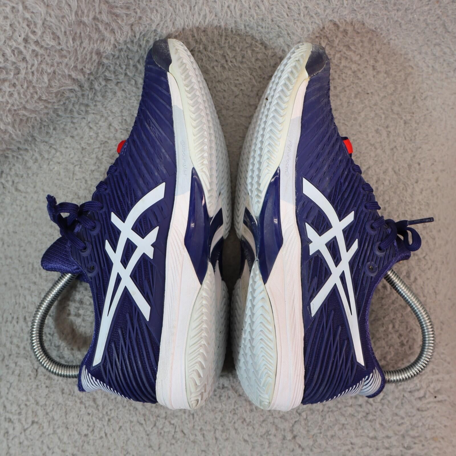 Asics ASICS Women sz 7 Solution Speed FF 2 Tennis Blue Soft Sky Size US 7 / IT 37 - 7 Thumbnail