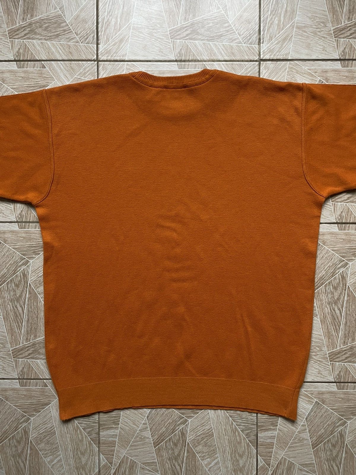 Carlo Colucci × Japanese Brand Vintage Italy Designer Carlo Colucci Knitted Sweater Orange Size US XL / EU 56 / 4 - 8 Thumbnail