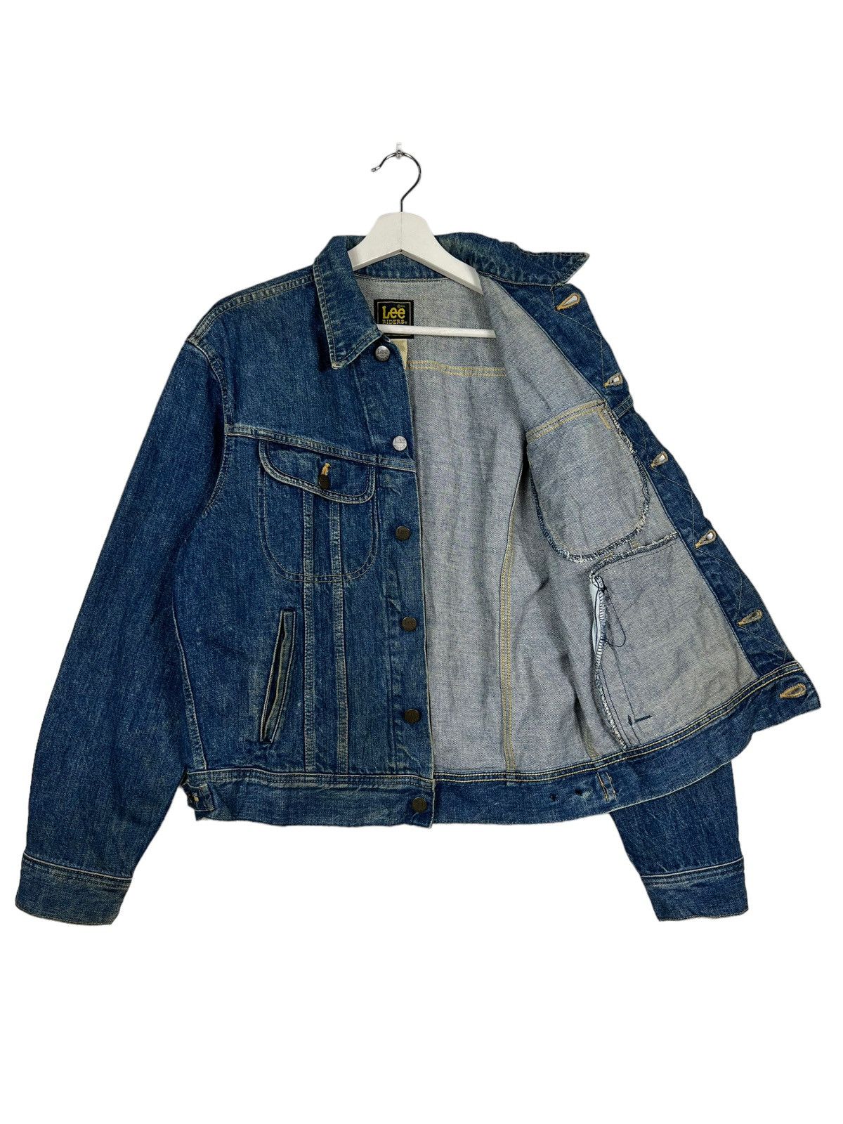 Lee 🔥 VINTAGE LEE RIDERS DENIM TRUCKER JACKET Size US L / EU 52-54 / 3 - 9 Thumbnail