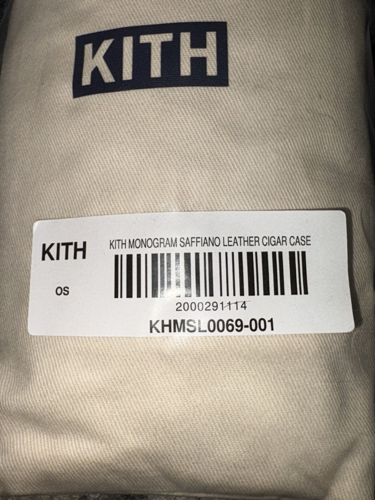 Kith Kithmas Monogram Saffiano Leather Cigar Case Size ONE SIZE - 6 Thumbnail