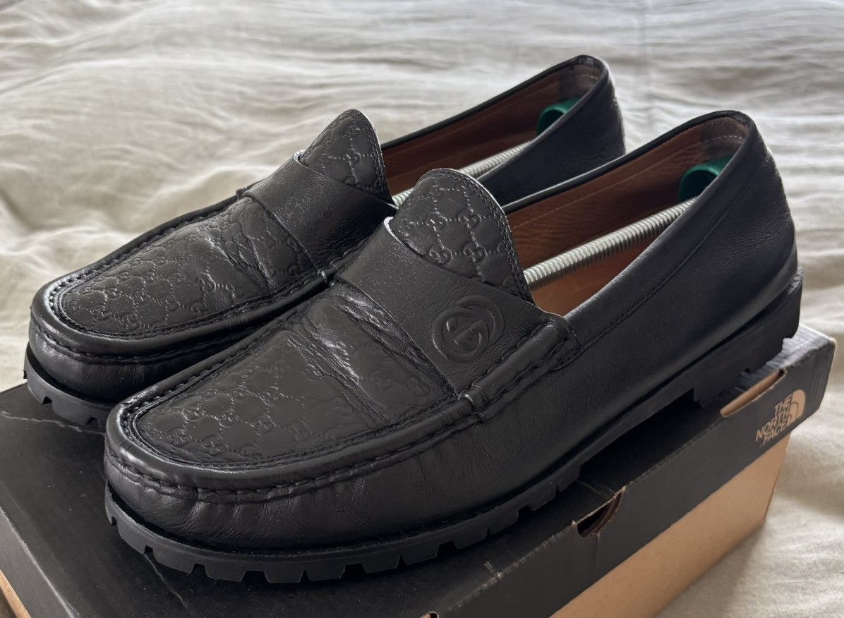 Gucci Gucci Microguccissima leather loafers Size US 9 / EU 42 - 3 Thumbnail