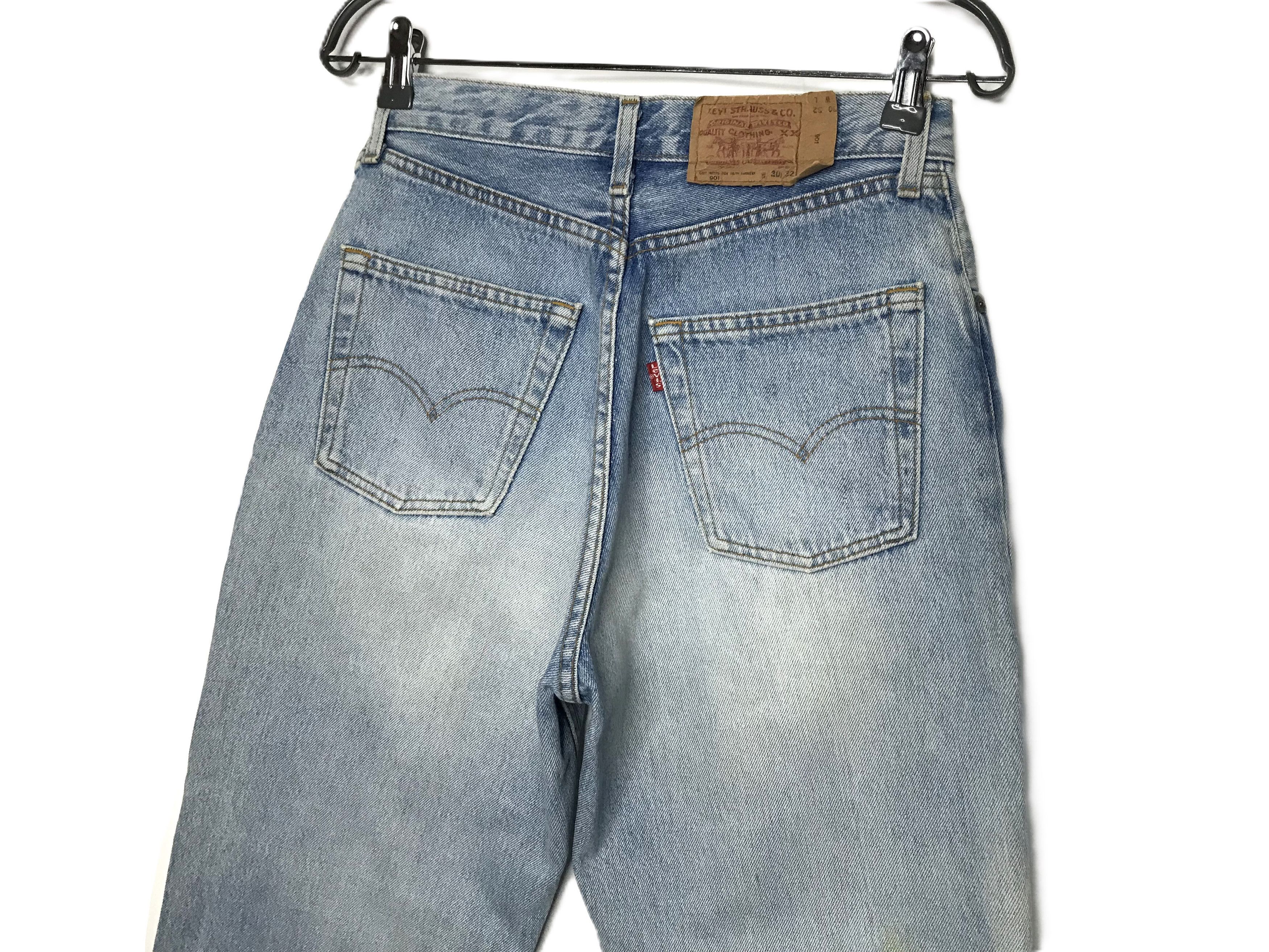 Levi's Vintage Denim Levi's 901 Made In France Jeans Size US 30 / EU 46 - 3 Thumbnail