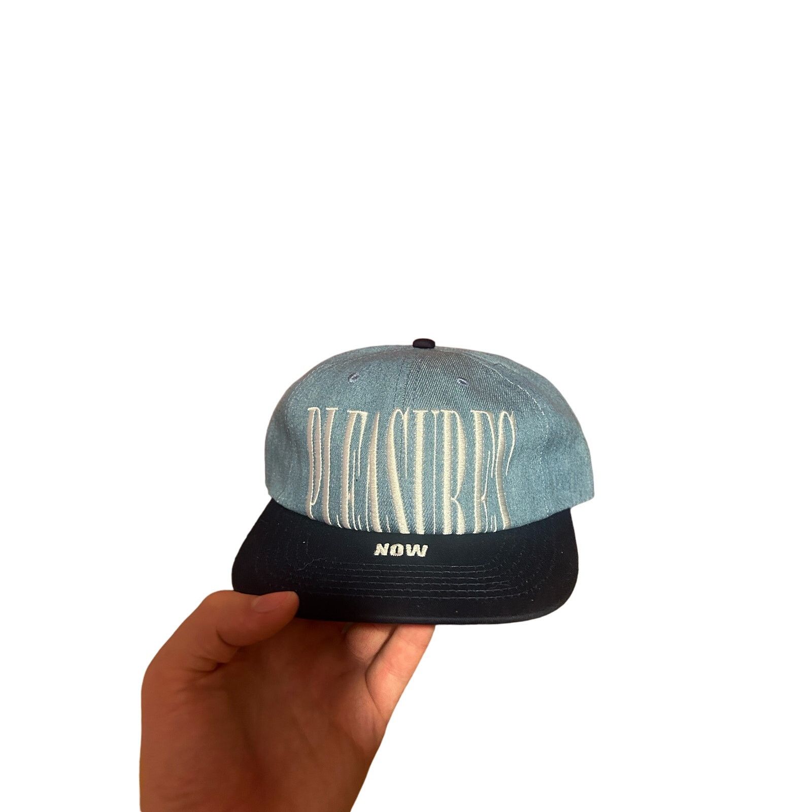 Pleasures Pleasures Stretched Embroidered Spell Out Hat Size ONE SIZE - 2 Thumbnail