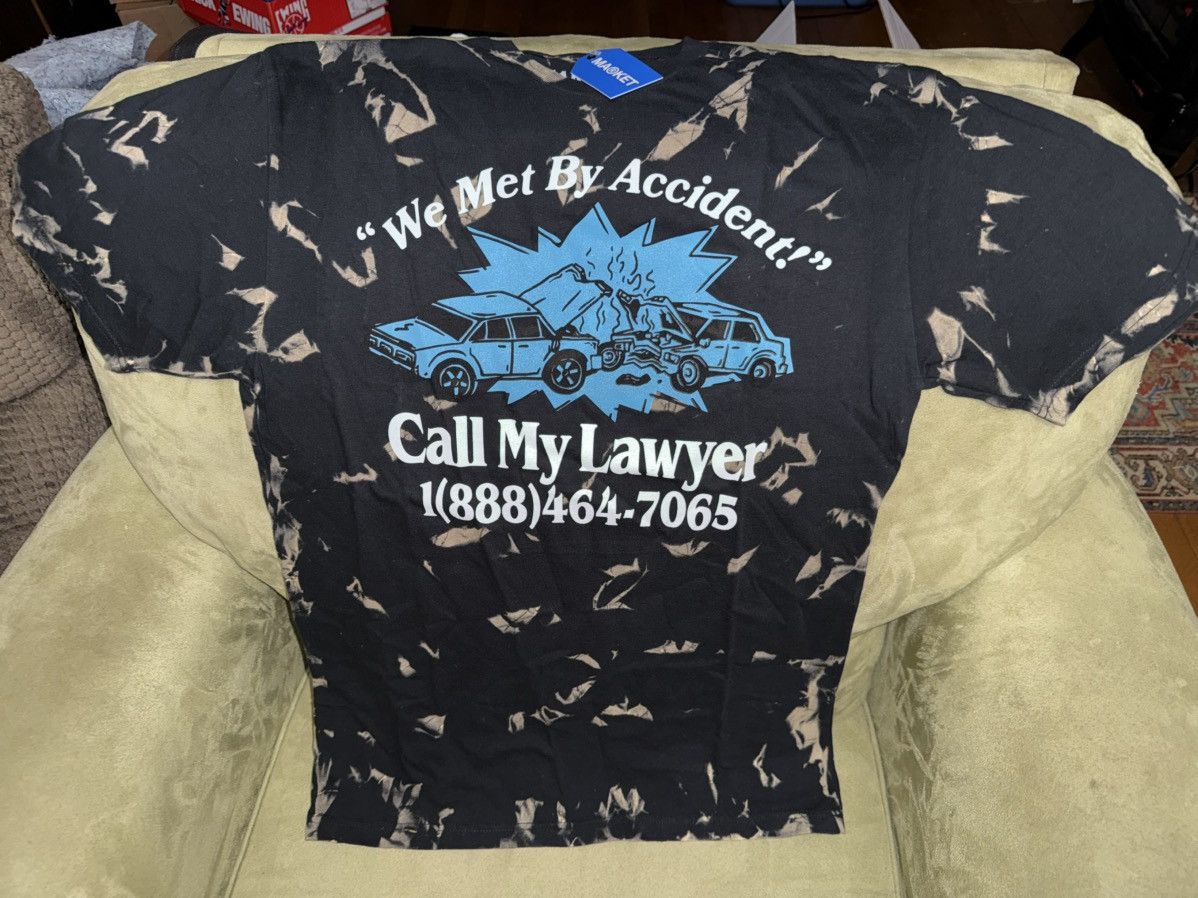 Market Market Studios “Call My Lawyer” tee, Medium, tie dye, tshirt Size US M / EU 48-50 / 2 - 1 Thumbnail