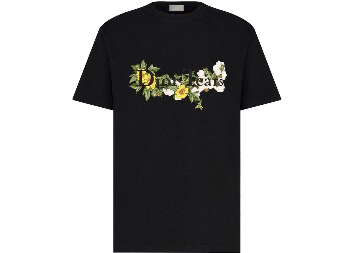 DENIM TEARS × Dior tee shirt Dior Tears black Size US S / EU 44-46 / 1 - 1 Thumbnail