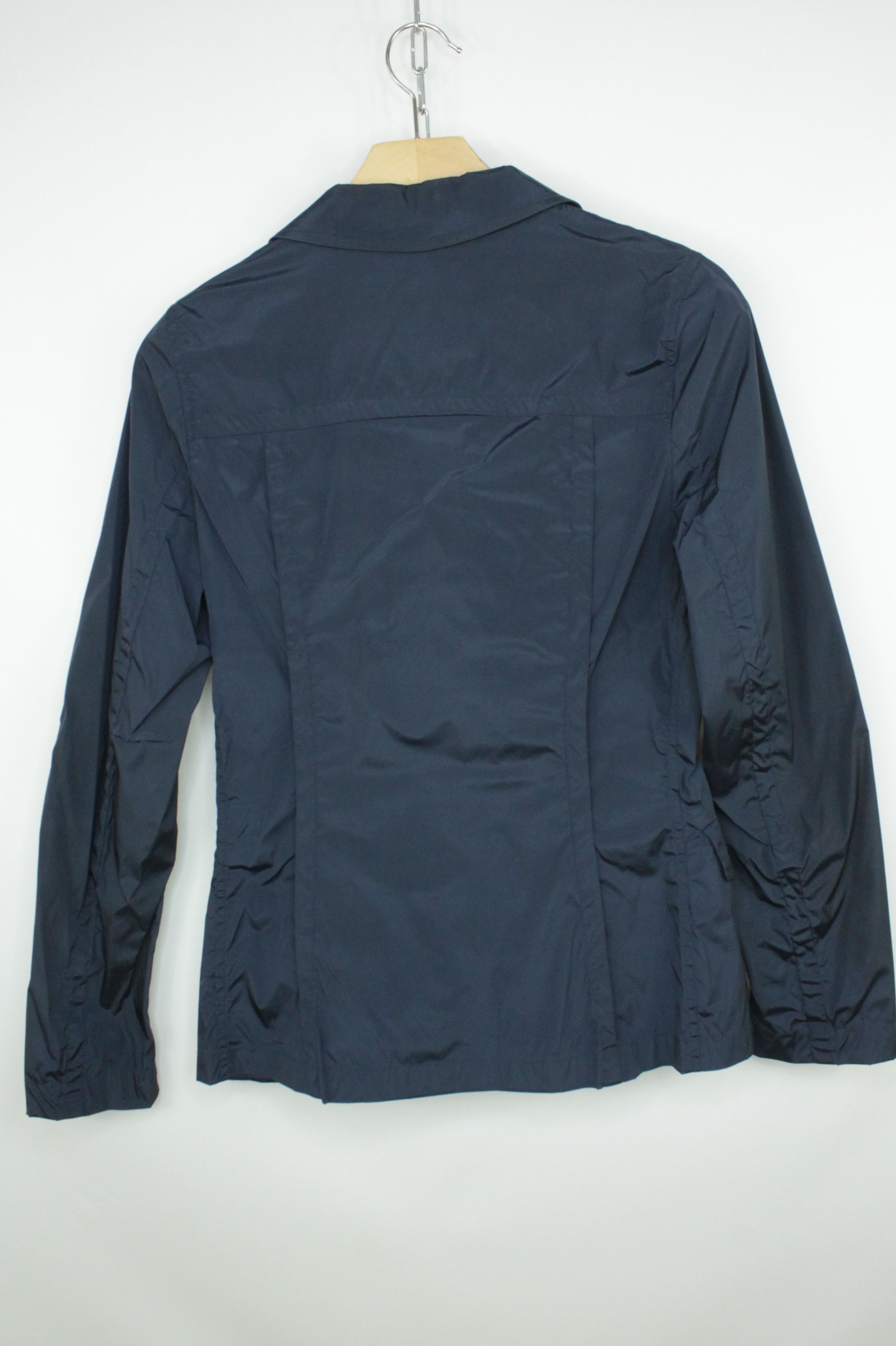 Add Add Light Stretch Nylon Slim Fit Blazer Jacket Women's Size XS / US 0-2 / IT 36-38 - 6 Thumbnail
