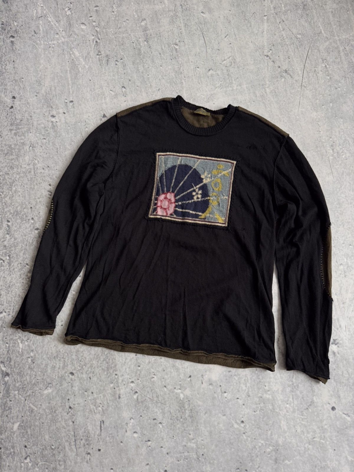 Japanese Brand × Kenzo × Vintage Vintage Kenzo Homme knit womens Size XXL / US 16-18 / IT 52-54 - 1 Thumbnail