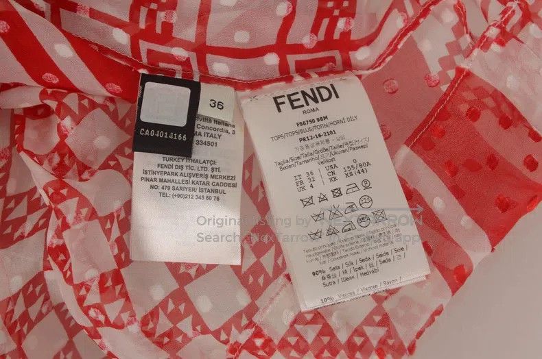 Other Fendi Blouse Size XXS / US 00 / IT 34 - 6 Thumbnail