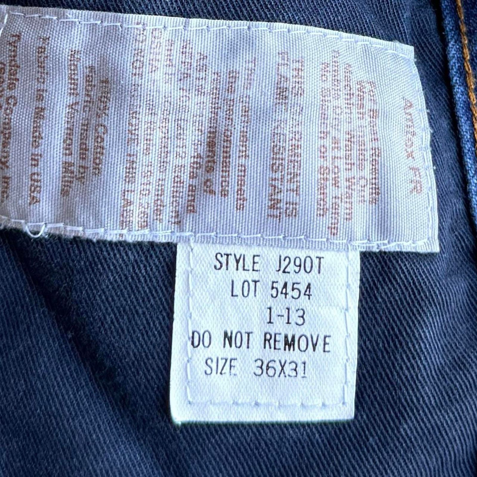 Carhartt Vintage Y2K Carhartt Style USA Made Tyndale Carpenter Jeans Size US 34 / EU 50 - 5 Thumbnail