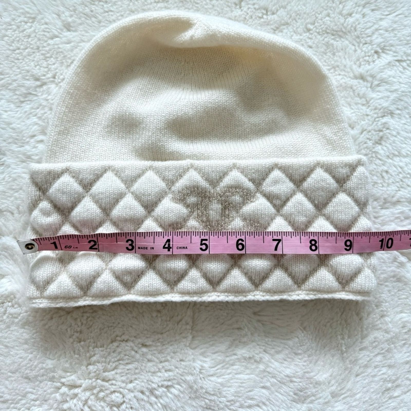 Chanel CHANEL winter cashmere set scarf/ hat Authentic Retail 4500$ Size ONE SIZE - 4 Thumbnail