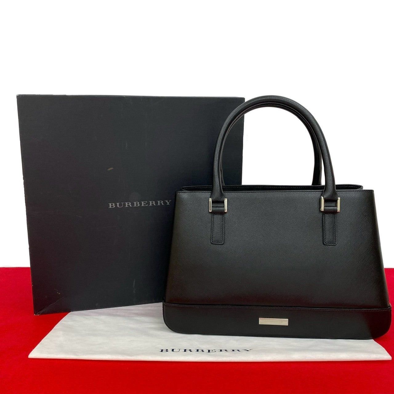 Burberry Burberry Handbag Black Leather Size ONE SIZE - 1 Thumbnail