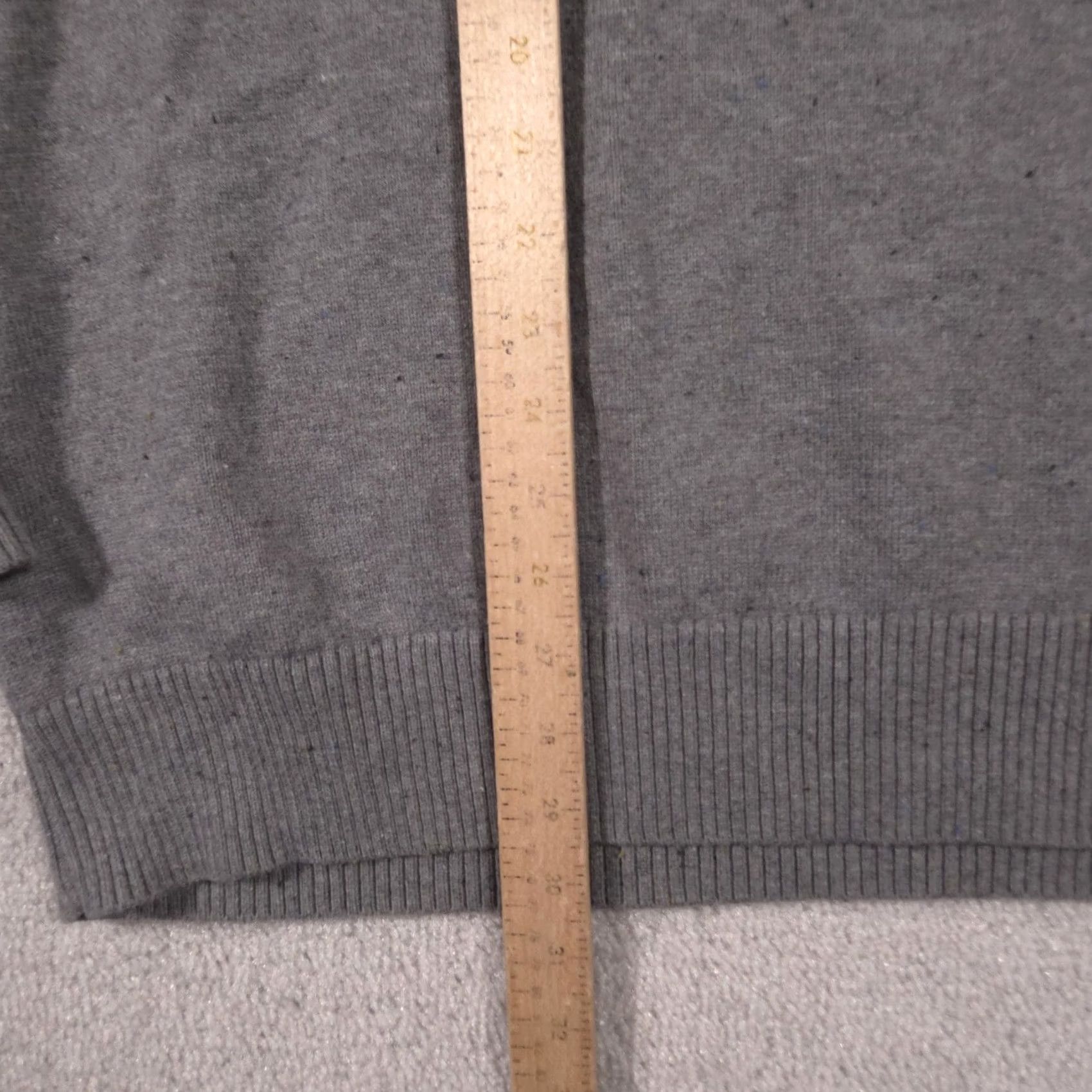 Banana Republic Banana Republic Mens 2XL Gray Henley Sweater Wool Blend Knit Pullover Crewneck Size US XXL / EU 58 / 5 - 7 Thumbnail